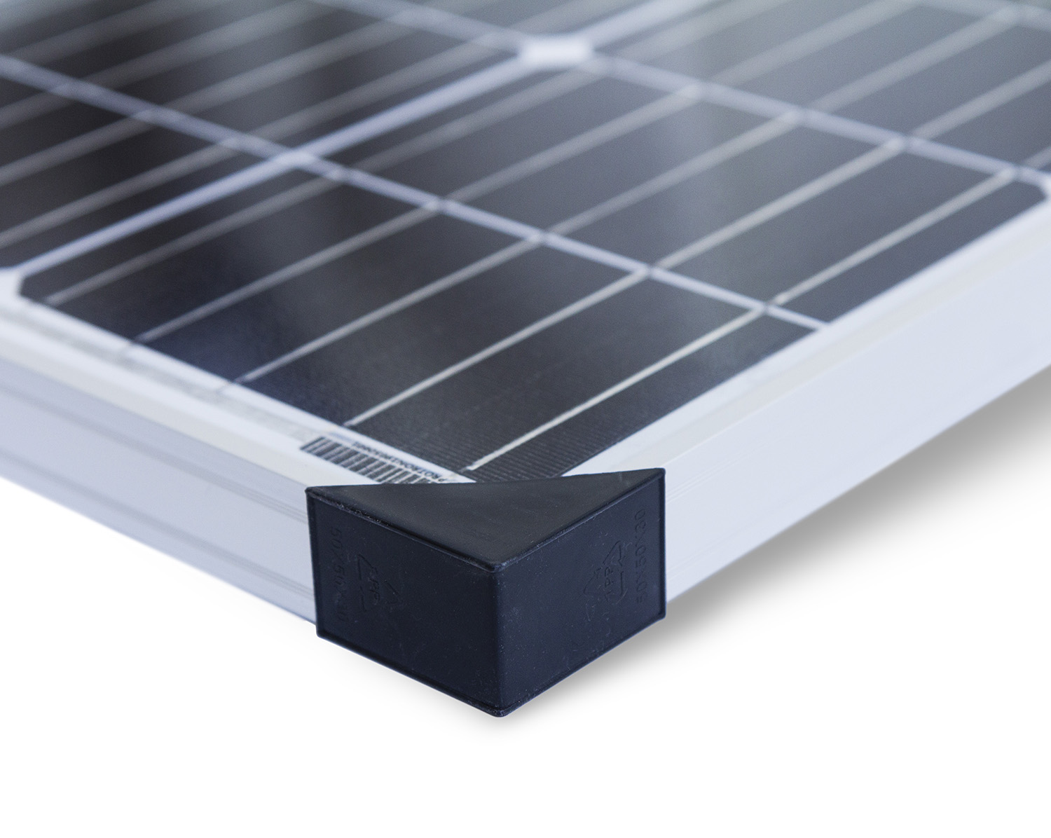 2x 50W 12V Mono Solarmodul Solarpanel 50Watt für Garten Camping